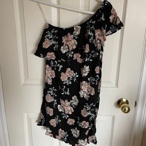 Ruffle One-Shoulder Dress